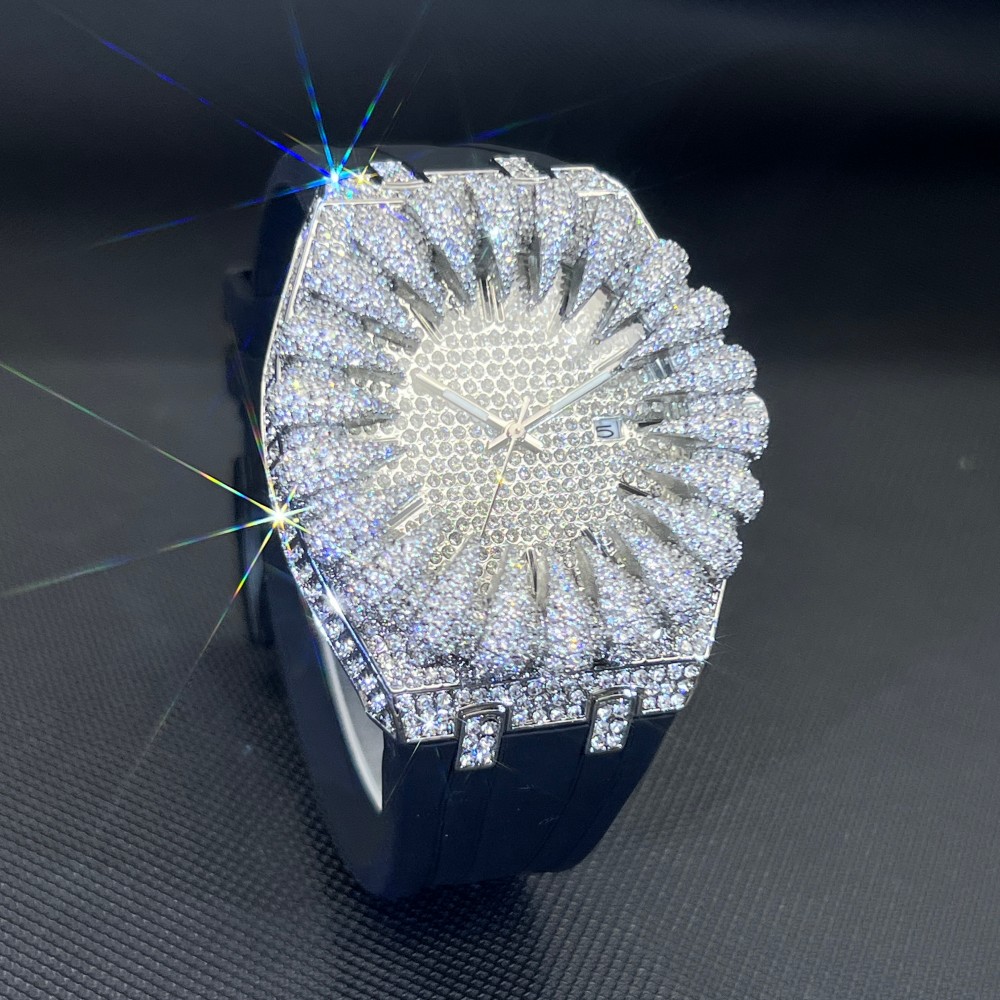 MISSFOX New Design Iced Diamon - огляд і ціна Luxury Watch Iceberg