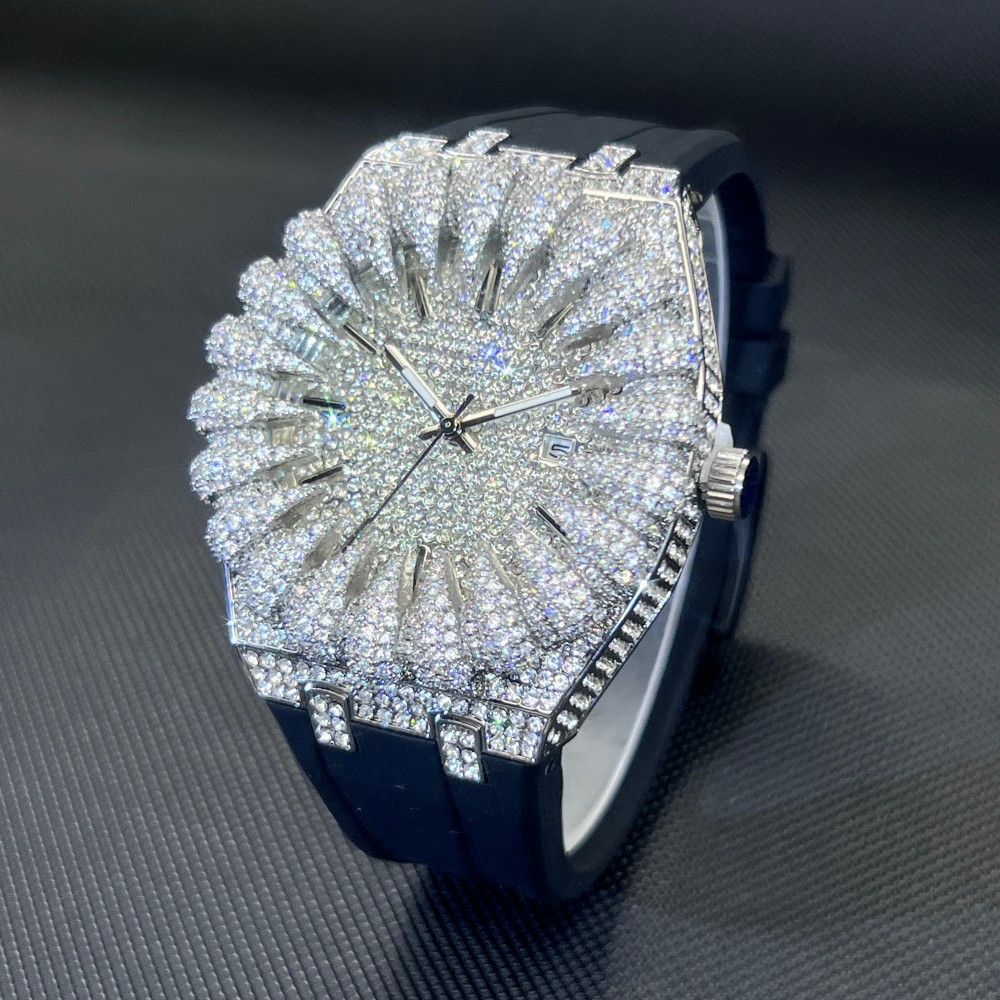 MISSFOX New Design Iced Diamon - огляд і ціна Luxury Watch Iceberg