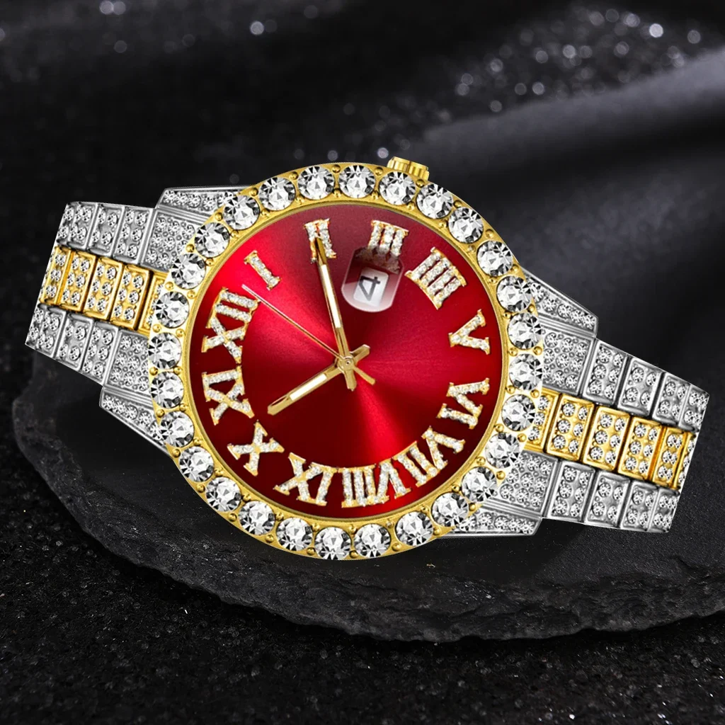 Iced Out Watch Men Luxury Bran - огляд і ціна Luxury Watch Iceberg