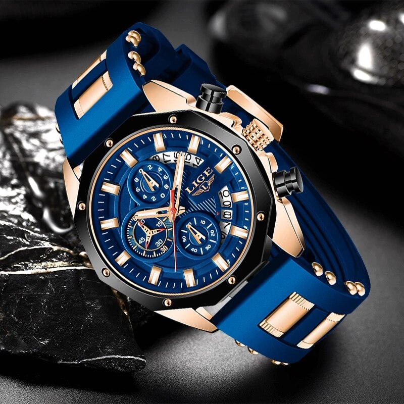 LIGE Fashion Men Watches Top B - огляд і ціна Luxury Watch Magazine
