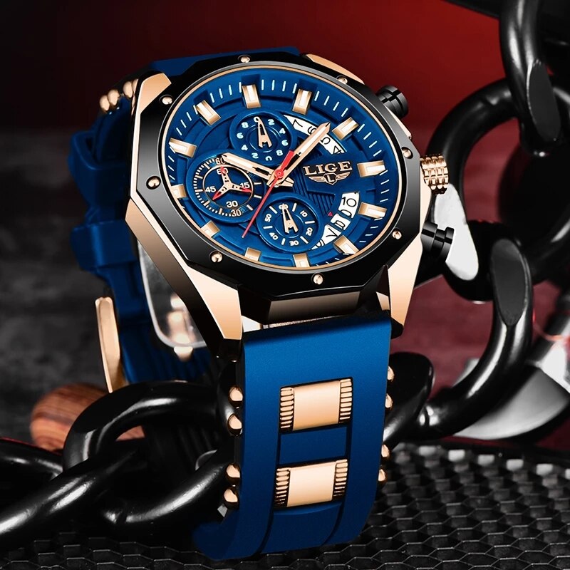 LIGE Fashion Men Watches Top B - огляд і ціна Luxury Watch Magazine