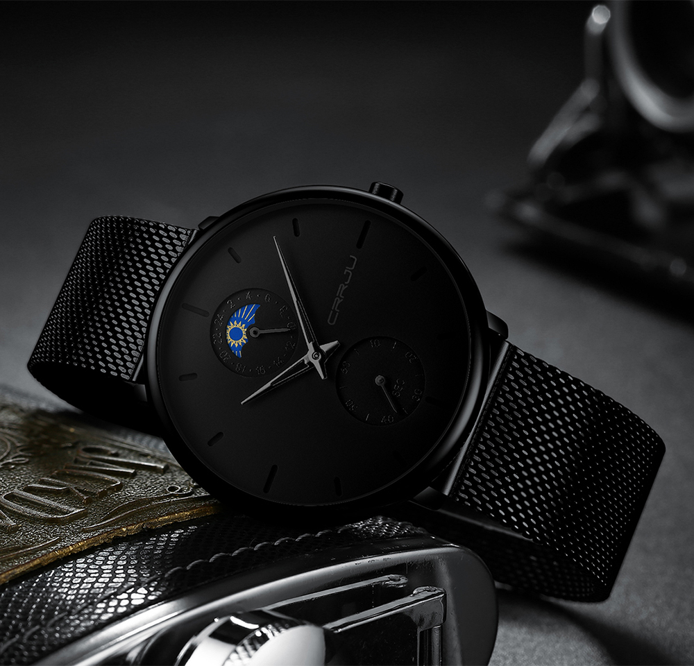 CRRJU Top Brand Luxury Man Wri - огляд і ціна Luxury Watch Top 10