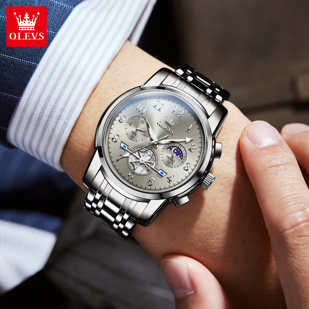 OLEVS 2900 Mens Watch Chronogr - огляд і ціна Luxury Watch Magazine