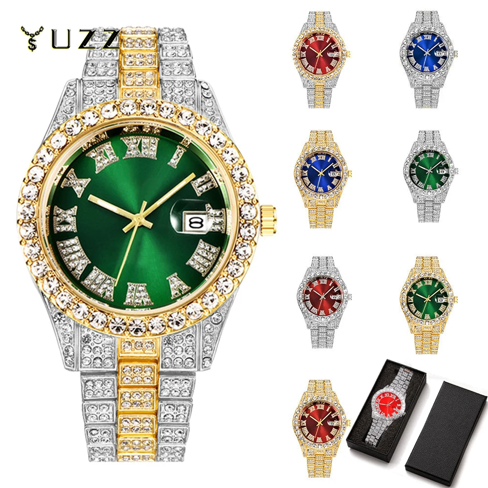 New Hip Hop Iced Out Men Watch - огляд і ціна Luxury Watch Iceberg