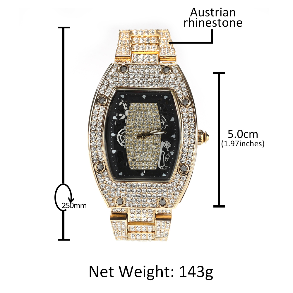 THE BLING KING Big Men's Watch - огляд і ціна Luxury Watch Iceberg