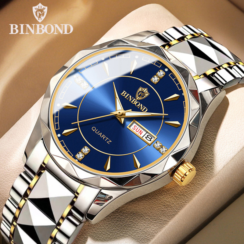 BINBONG Business Watch Men War - огляд і ціна Luxury Watch Top 10
