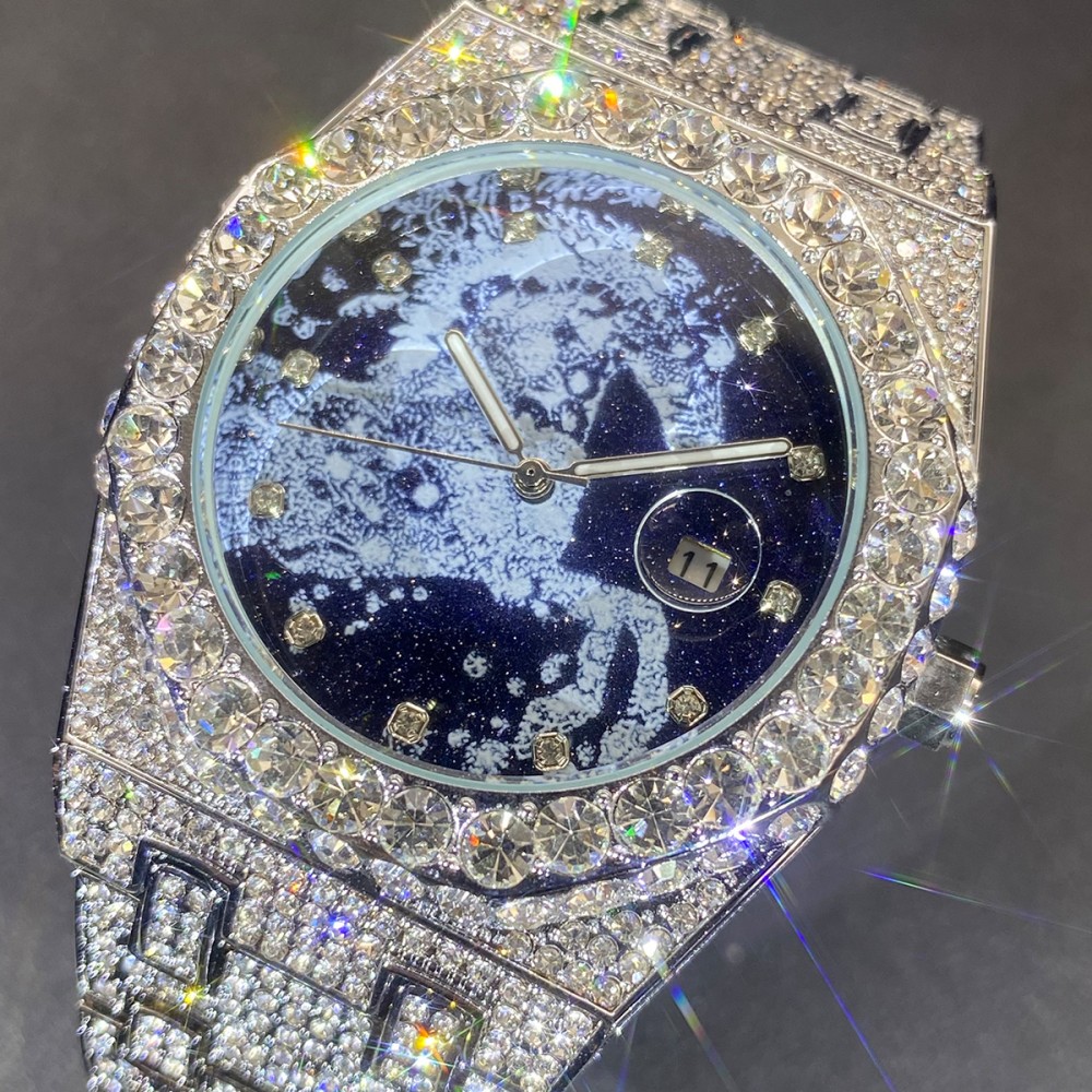 2026 Hip Hop Mens Quartz Watch - огляд і ціна Luxury Watch Iceberg