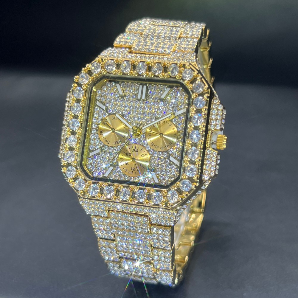 MISSFOX Luxury Diamond Watch f - огляд і ціна Luxury Watch Iceberg