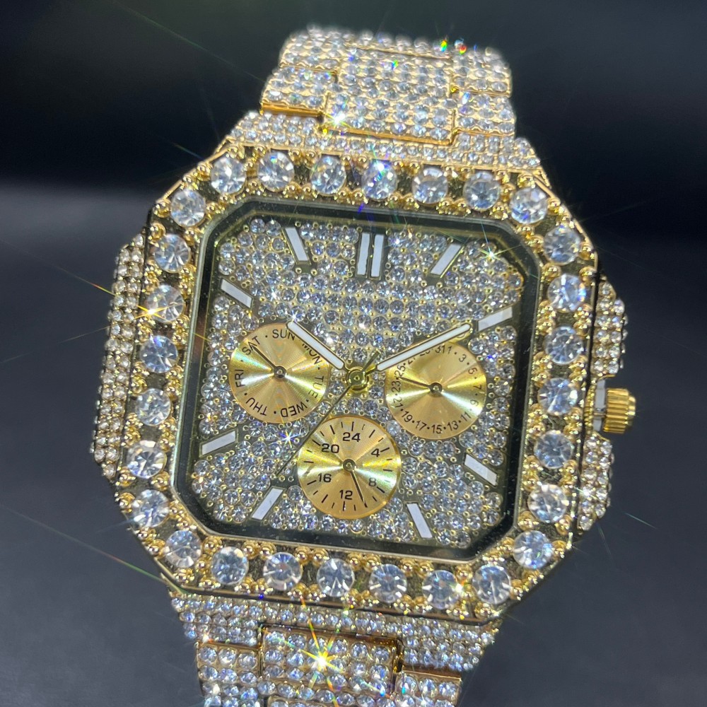 MISSFOX Luxury Diamond Watch f - огляд і ціна Luxury Watch Iceberg